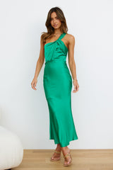 Adore Sunsets Midi Dress Green